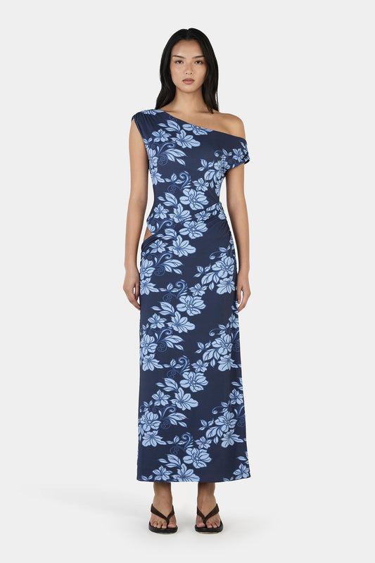 LAYLA MAXI DRESS -ROLLING WAVES