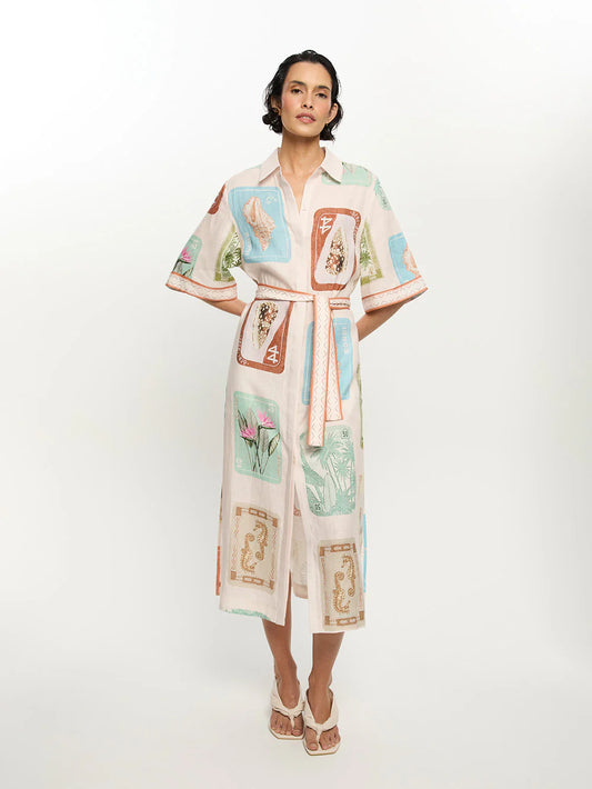 COASTLINE SHIRT DRESS