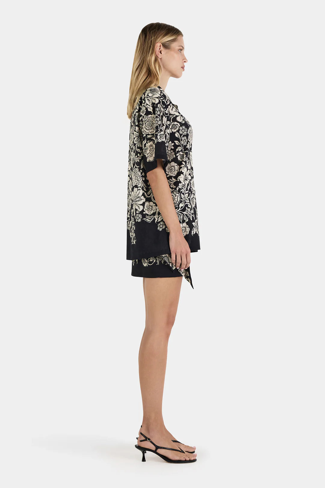 LUCAS SHIRT-NOIR BLOOM