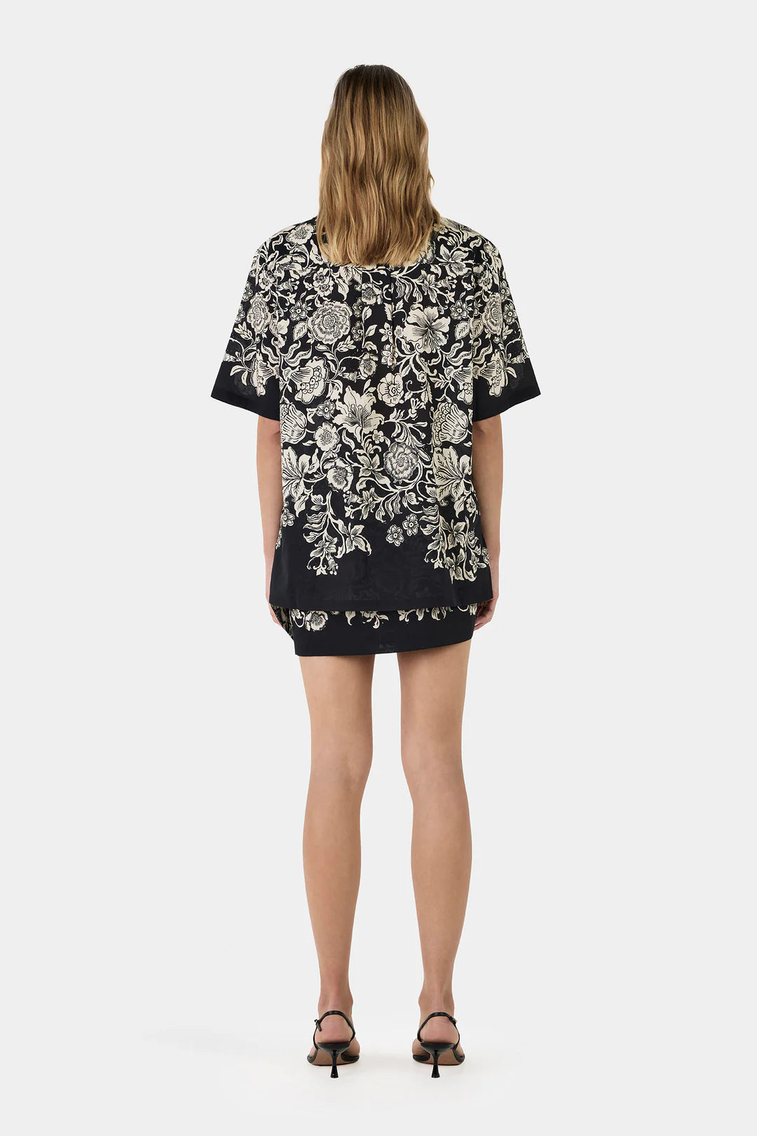 LUCAS SHIRT-NOIR BLOOM