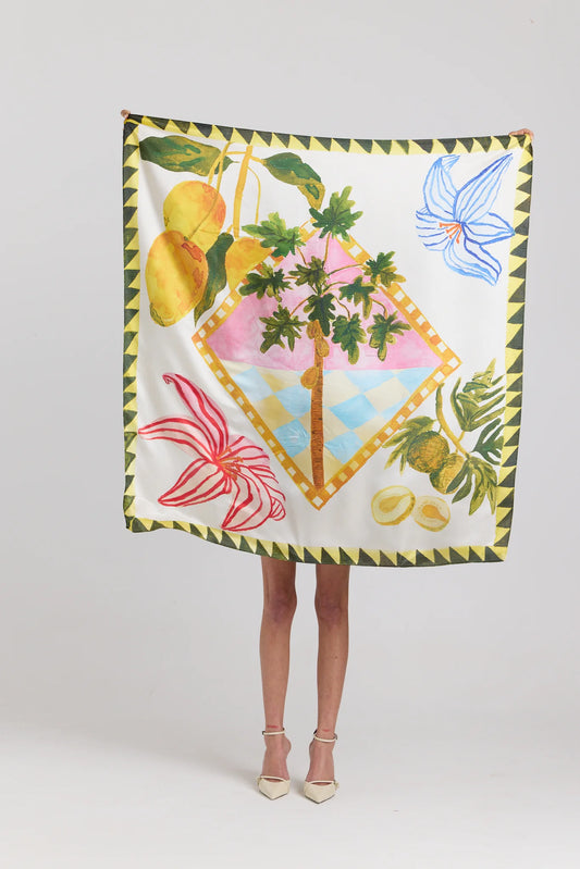 PALM SPRINGS SCARF-PALM SPRINGS