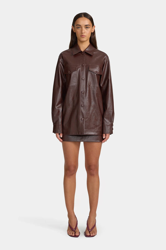 MARSHALL PU SHACKET - CHERRY COLA