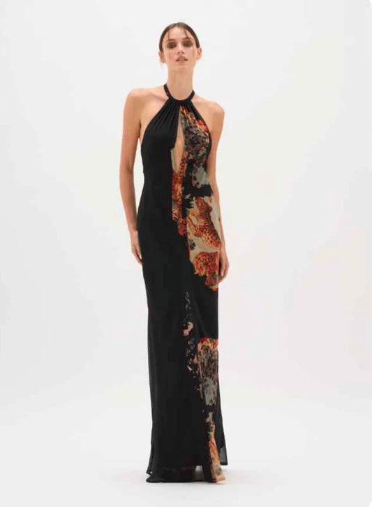 BASTET AYA DRESS-BLACK