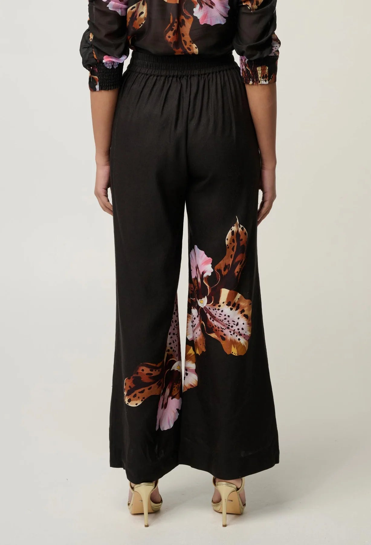 OW31906SOD WILLOW LINEN PANT - SUNSET ORCHID