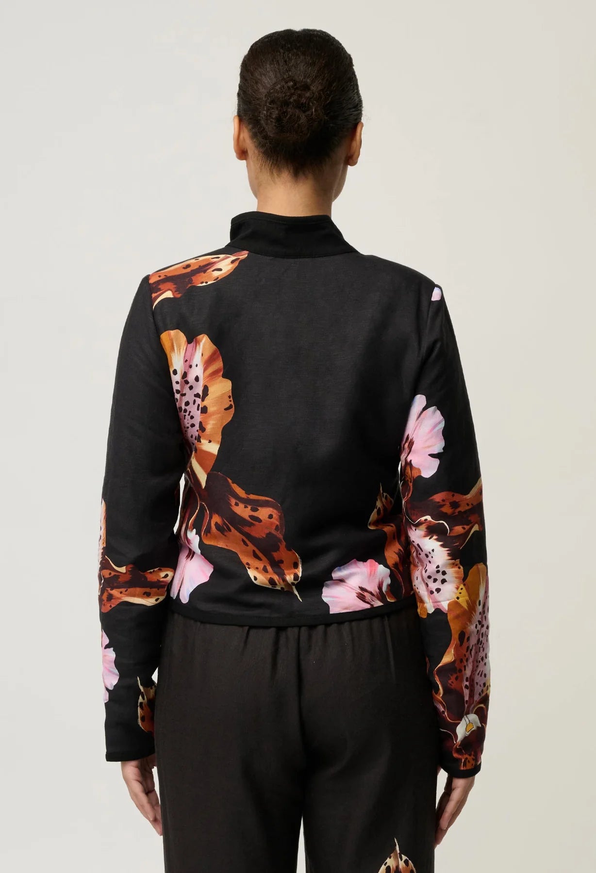 OW51802SOD DELRAY REVERSIBLE JACKET - SUNSET ORCHID