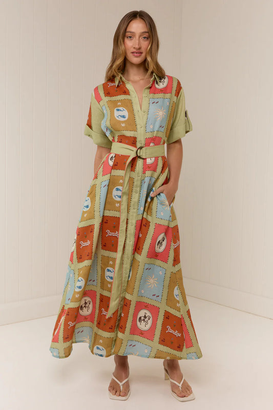 MAYA DRESS-MAYA TILE