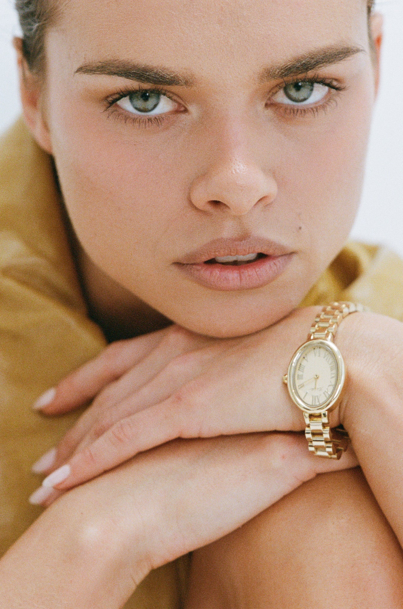 BABY LINK WATCH -GOLD FACE/GOLD