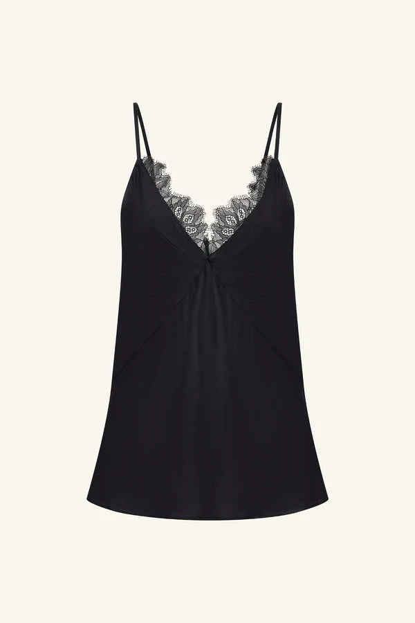 LACE CAMI BLACK - MAISIE