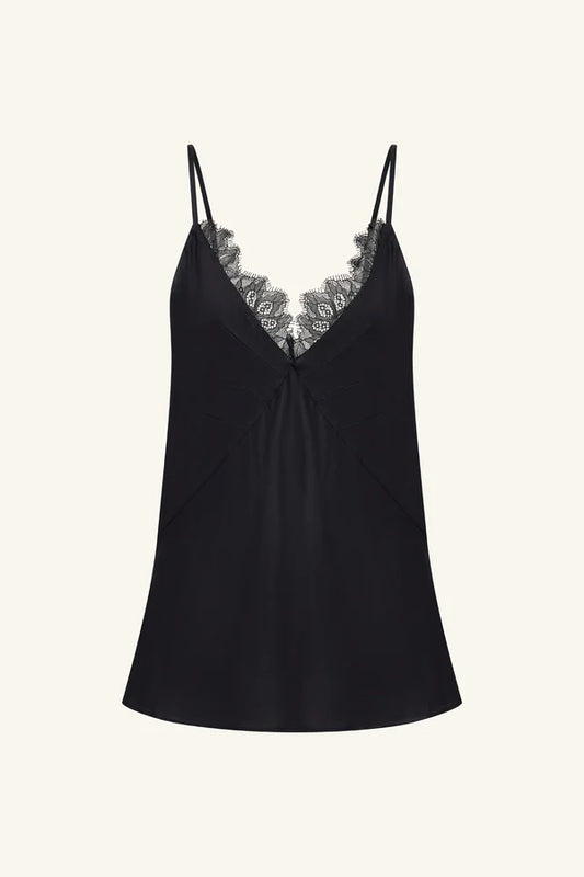 LACE CAMI BLACK - MAISIE