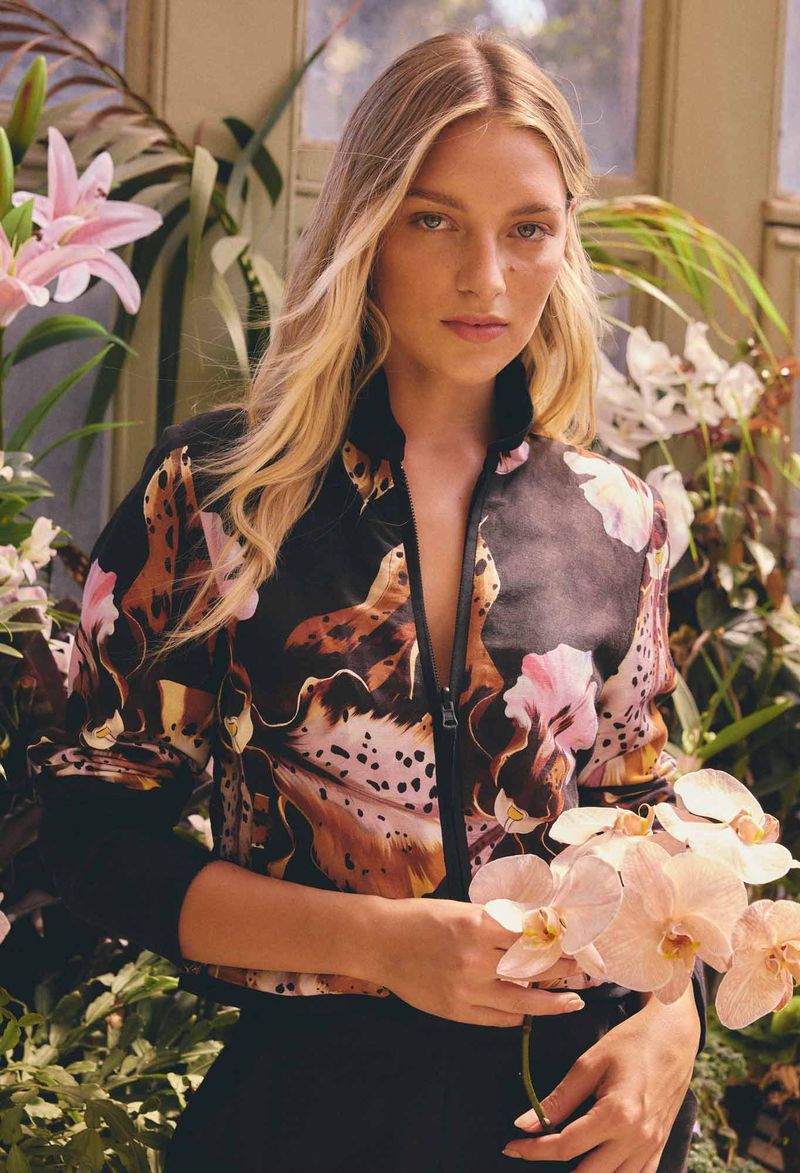 OW51802SOD DELRAY REVERSIBLE JACKET - SUNSET ORCHID