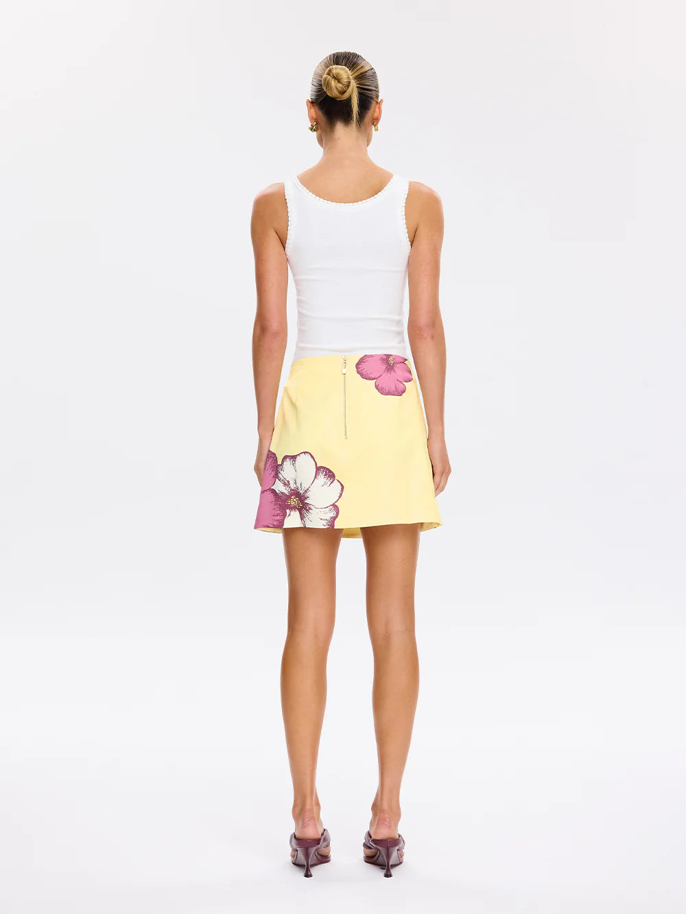 PAROS MINI SKIRT - BUTTER