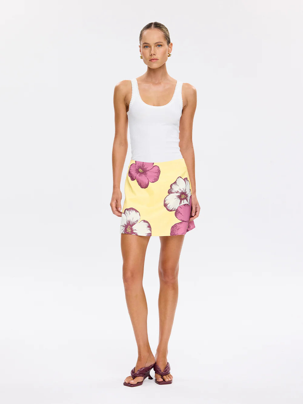 PAROS MINI SKIRT - BUTTER