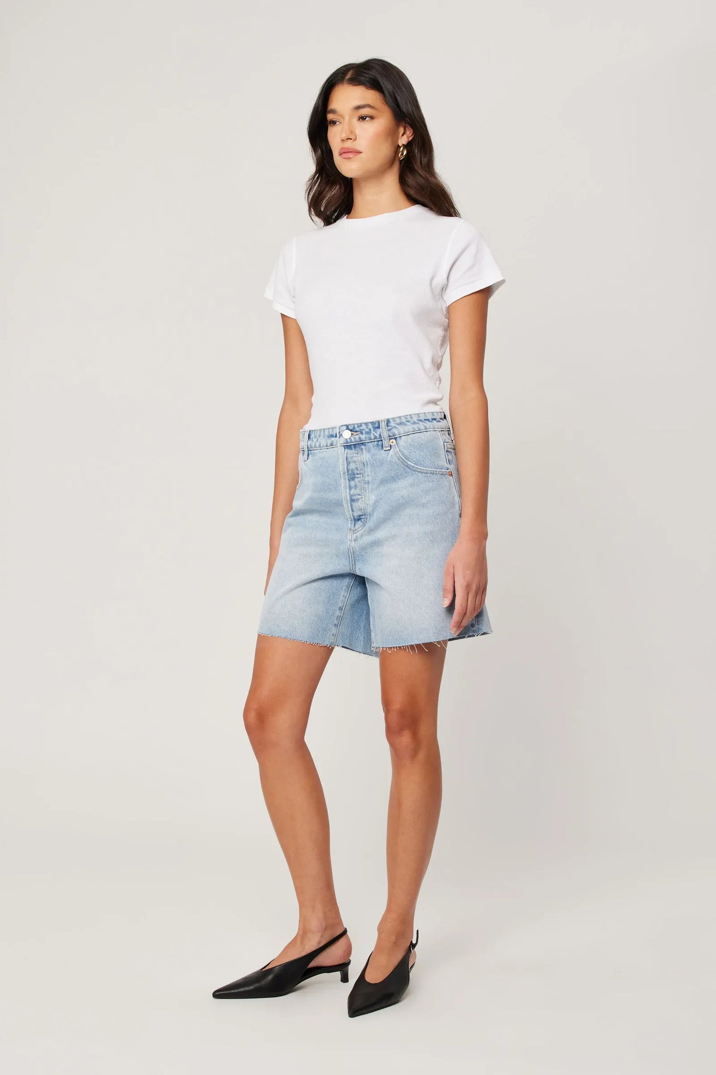 90S RELAXED SHORT LONGBEACH - LIGHT VINTAGE BLUE