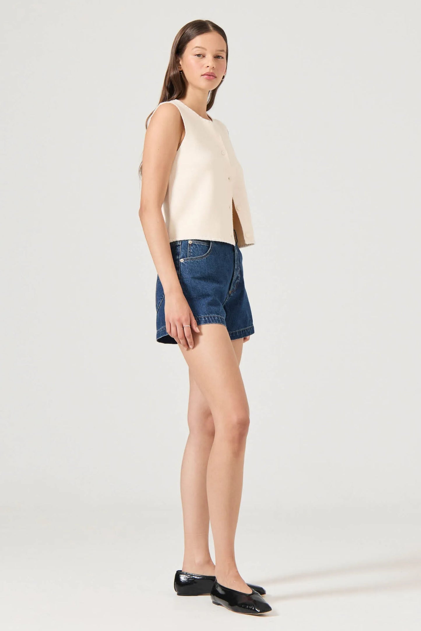 R53S03 -MIRAGE SHORT-PACIFIC BLUE