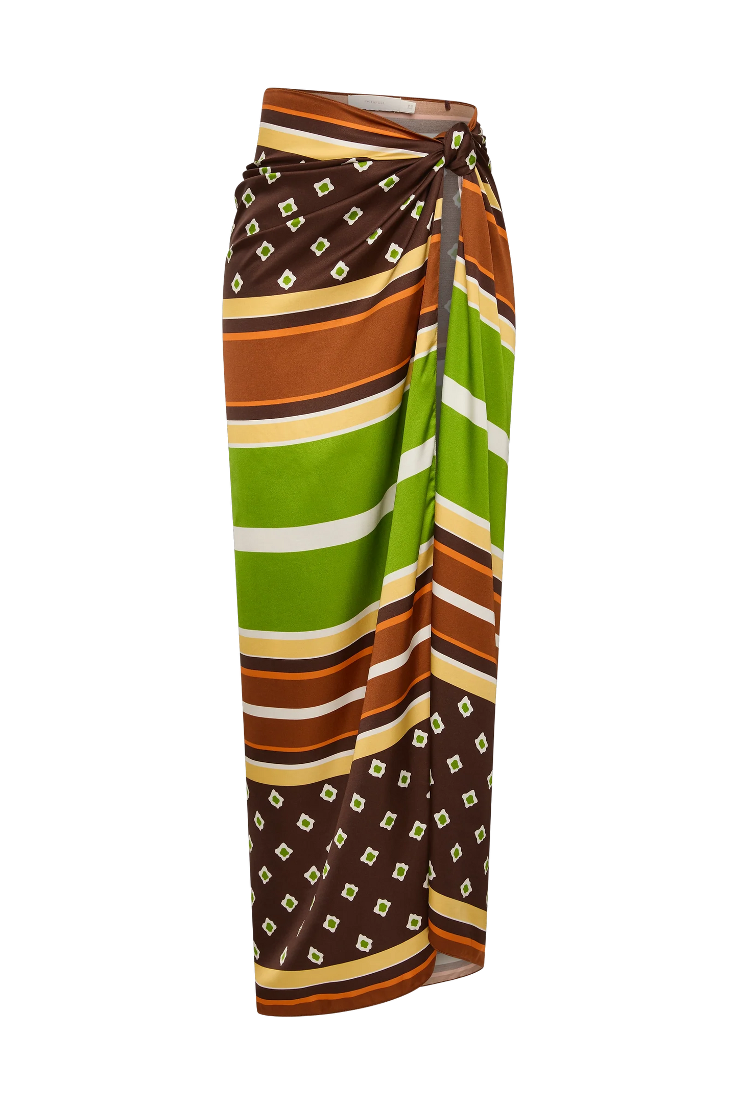 FFA230 SOLEIL WAIST SCARF-VALENCIA STRIPE