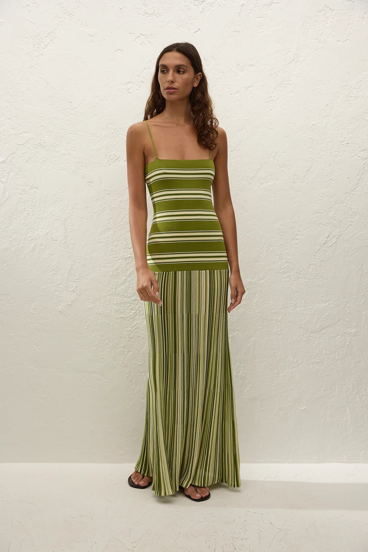 ESENIA KNIT DRESS - JUNIPER