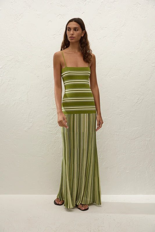 ESENIA KNIT DRESS - JUNIPER