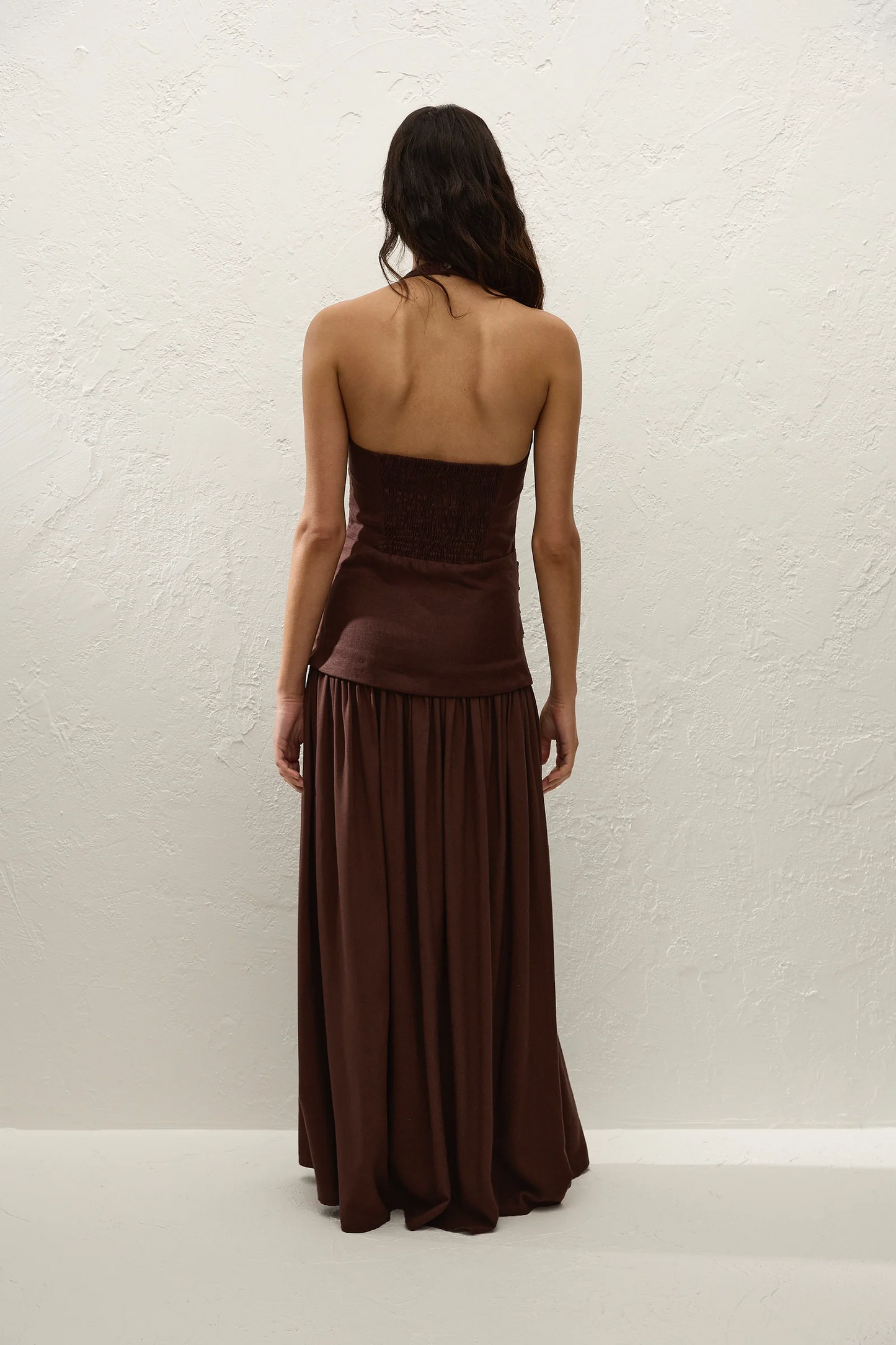 TALI MAXI DRESS - CAROB