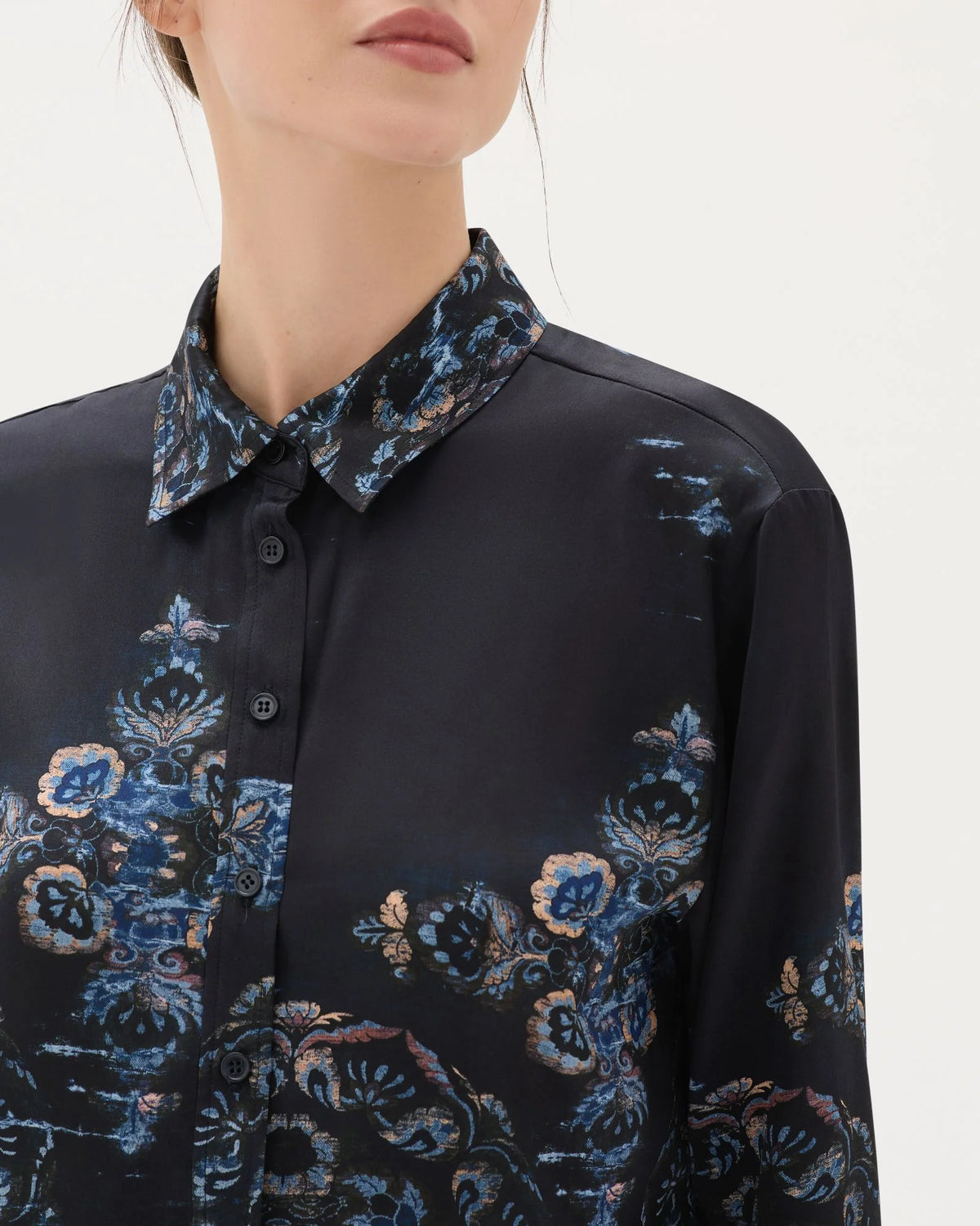 OBSIDIAN CLASSIC SHIRT - BLACK