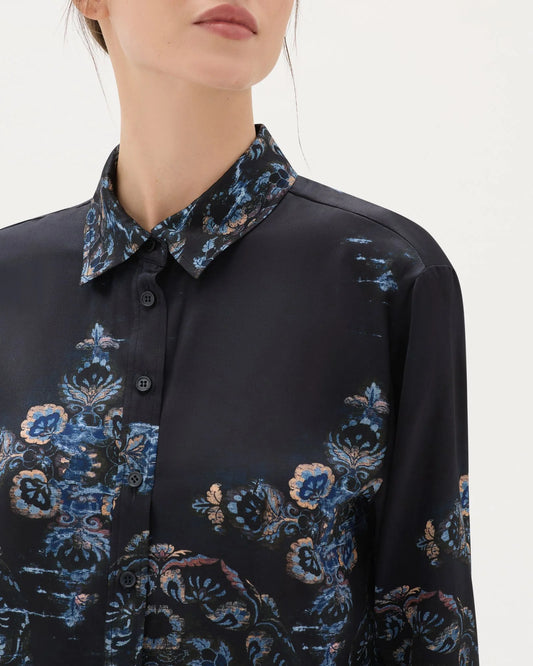 OBSIDIAN CLASSIC SHIRT - BLACK