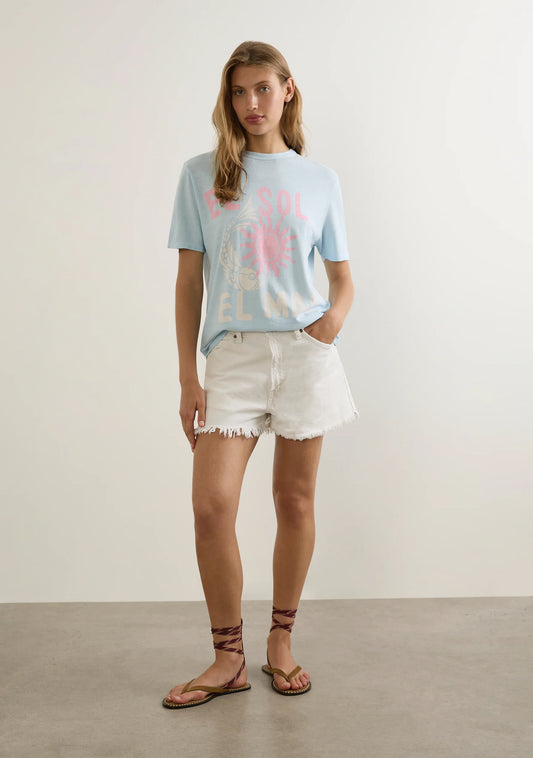 SOL CLASSIC TEE - BLUE