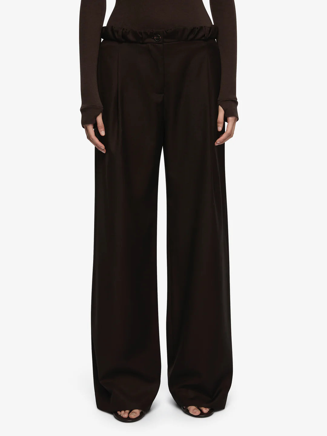 EDDIE PANT - DARK CHOCOLATE
