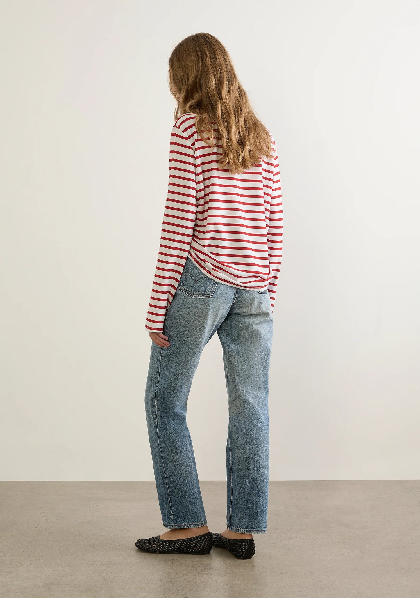 NORTH LONG SLEEVE TEE-W-TS-26375-WH