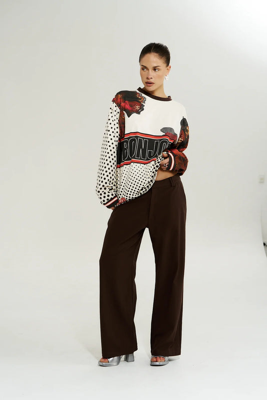 LS RACER TEE - CHOCOLAT CHOUX CHC