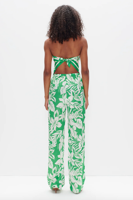 PINA RELAXED PANT - GREEN PALM