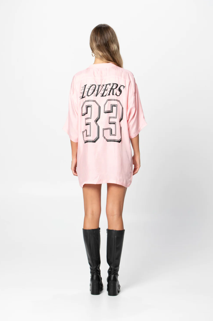 SVS0130 LOVERS LEAGUE JERSEY - PINK