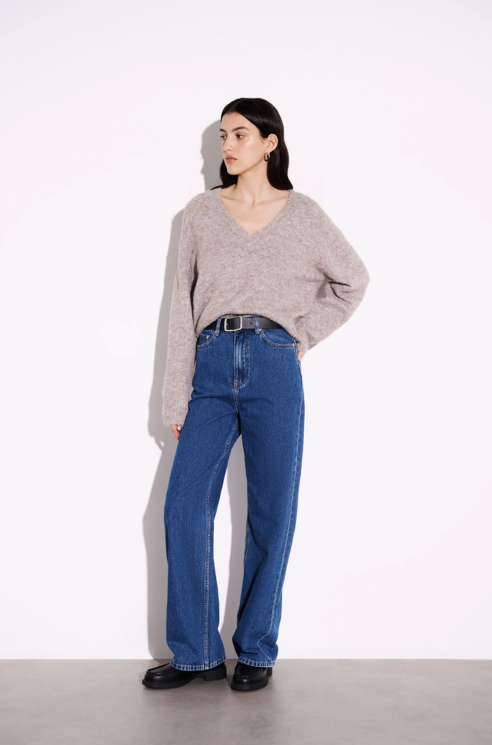 JASPER KNIT - GREY MARLE