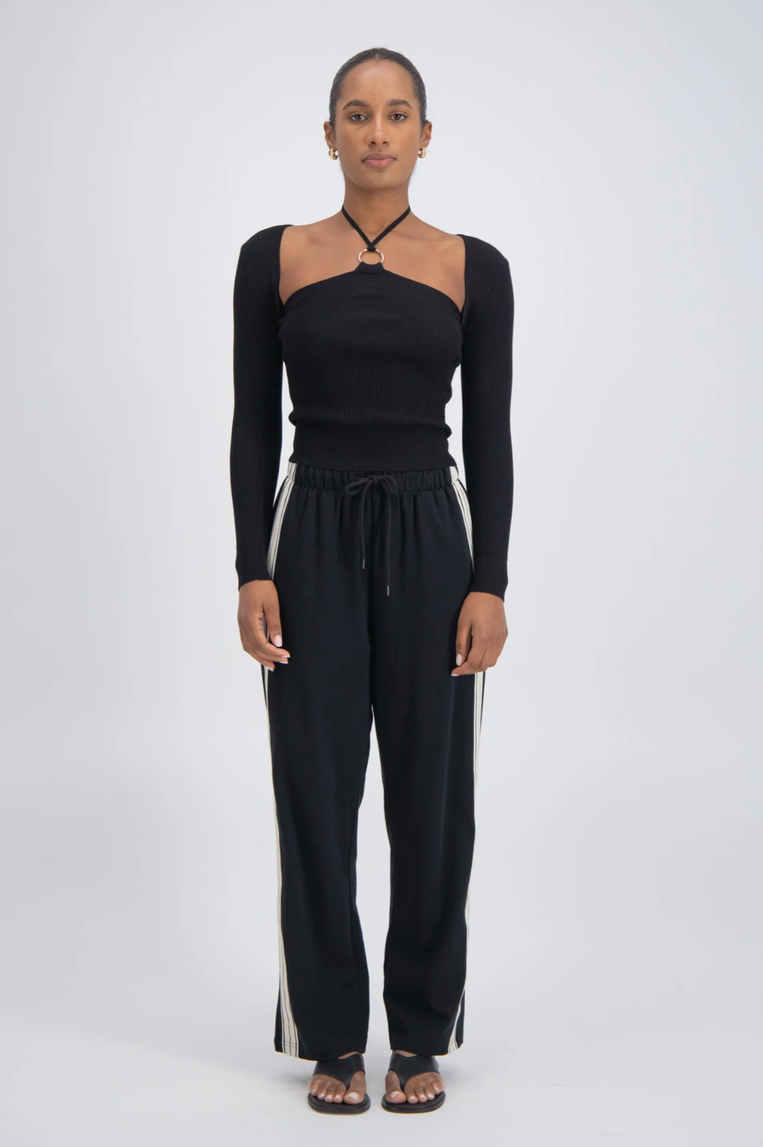 PANAREA TRACK PANT - BLACK