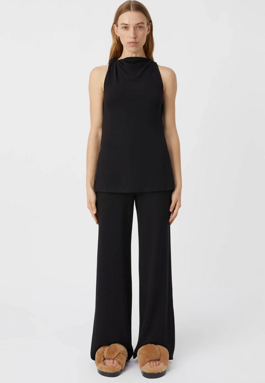 JUNIE HIGH NECK LOUNGE - BLACK