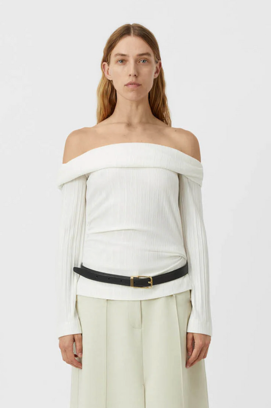 VEIL TOP - OFF WHITE