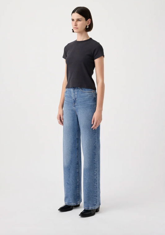 ELLIE HIGH WIDE LEG JEAN - DESTINY