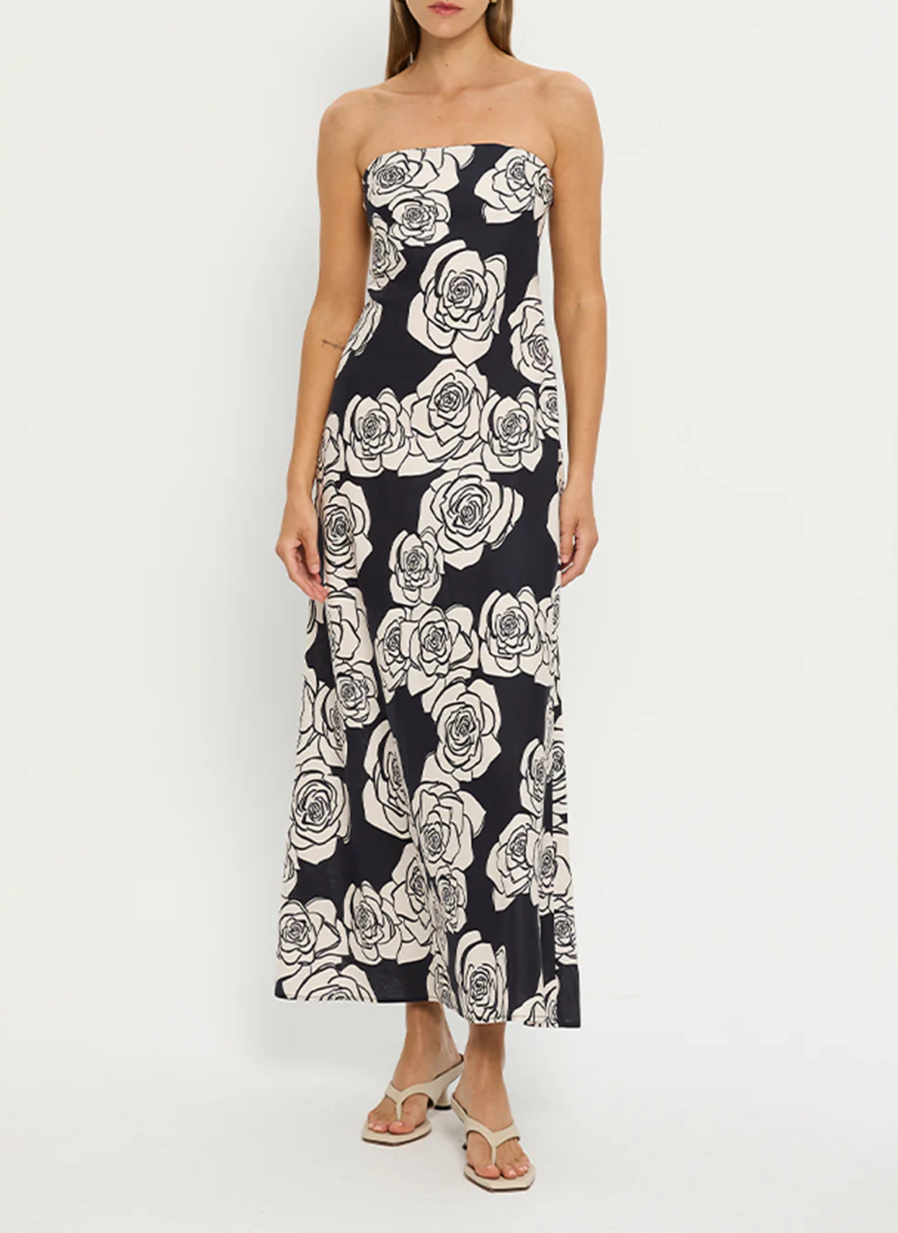 CARMEN STRAPLESS MAXI DRESS