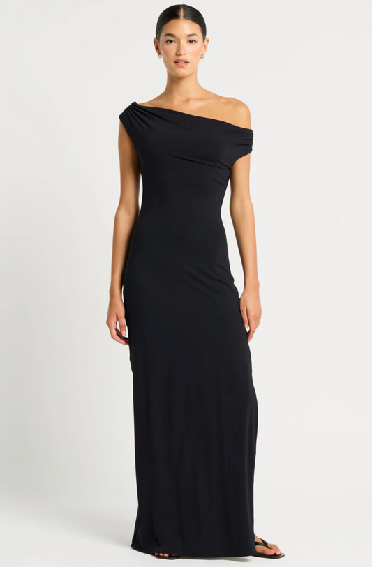 NIXI MAXI DRESS - BLACK