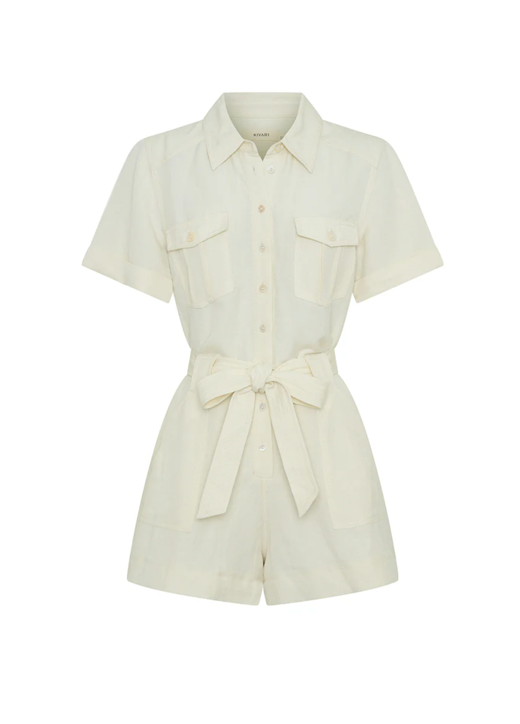 MIYA PLAYSUIT - CREAM