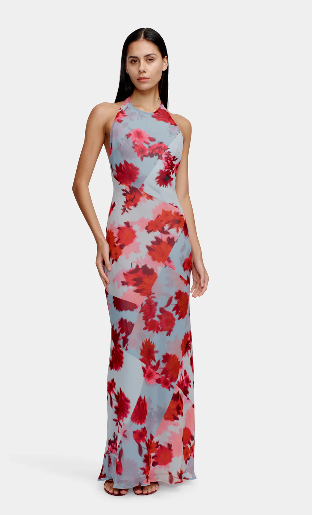 ROSALIA MAXI DRESS - PATCHWORK BOUQUET