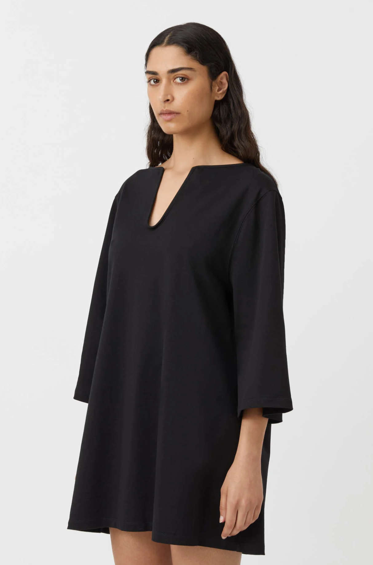 LATEEN MINI DRESS - BLACK