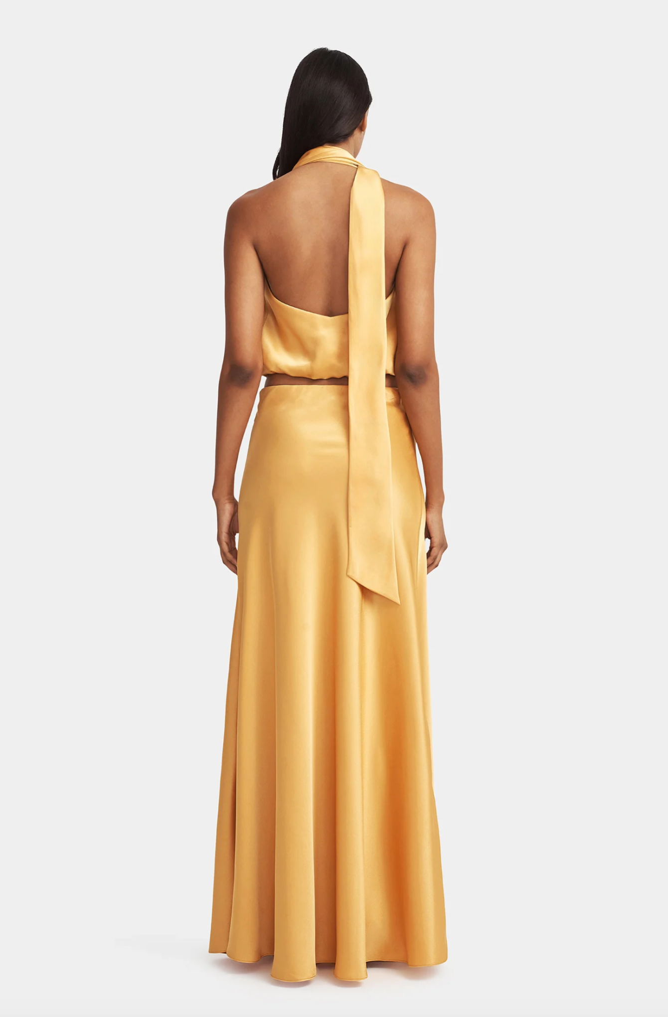 NOVA MAXI SKIRT - AMBER