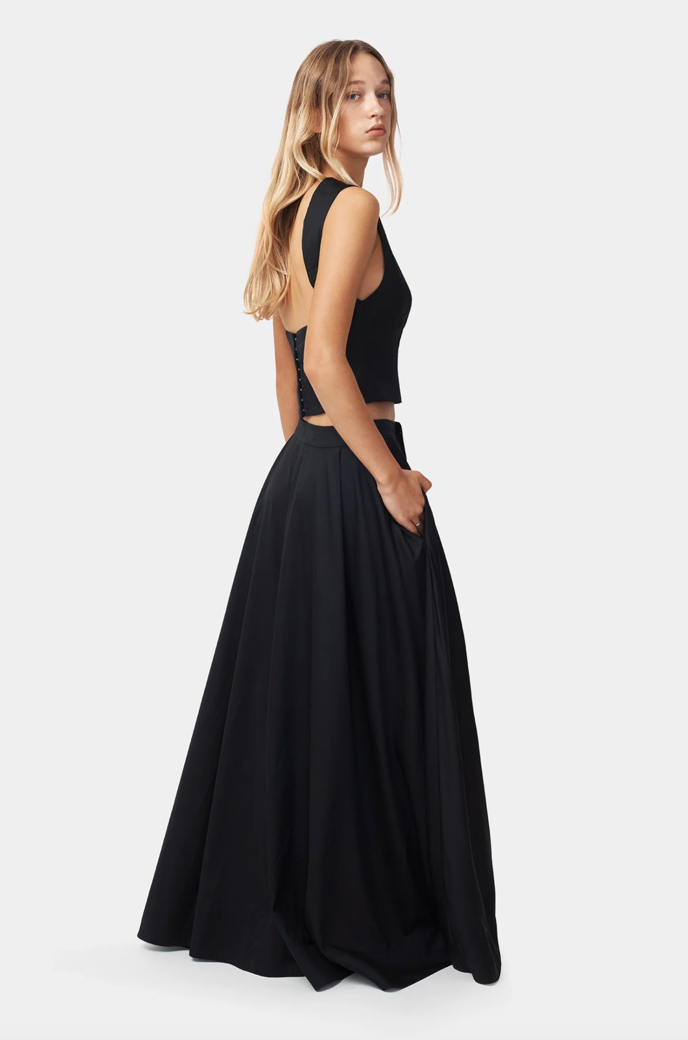 CLEMENTINE BODICE - BLACK