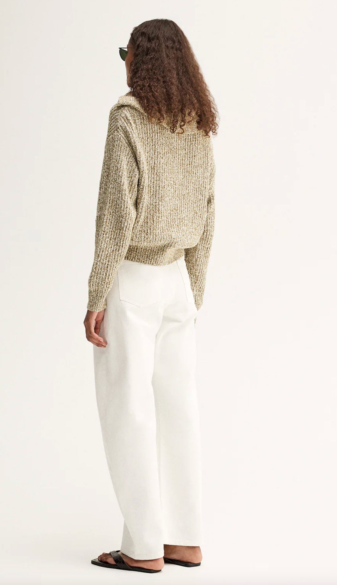 HARRIE KNIT JUMPER - MOSS MARLE