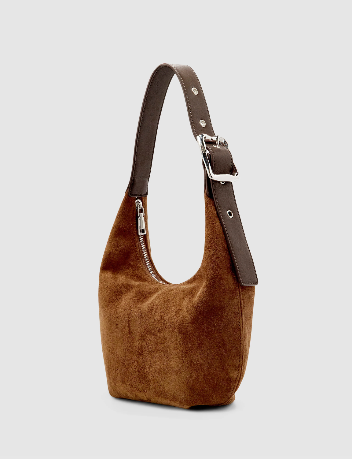 EVERYDAY CROISSANT BAG - CHESTNUT