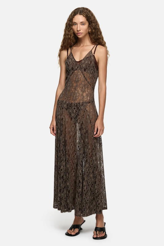 TIA DRESS - SLATE