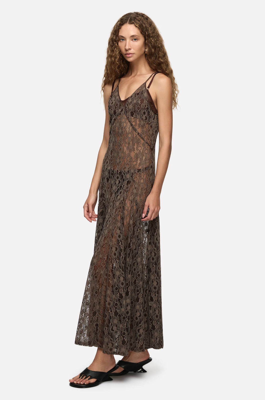 TIA DRESS - SLATE