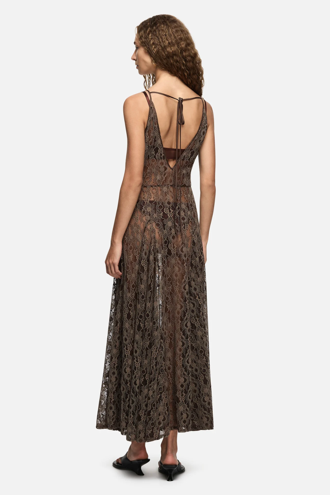 TIA DRESS - SLATE