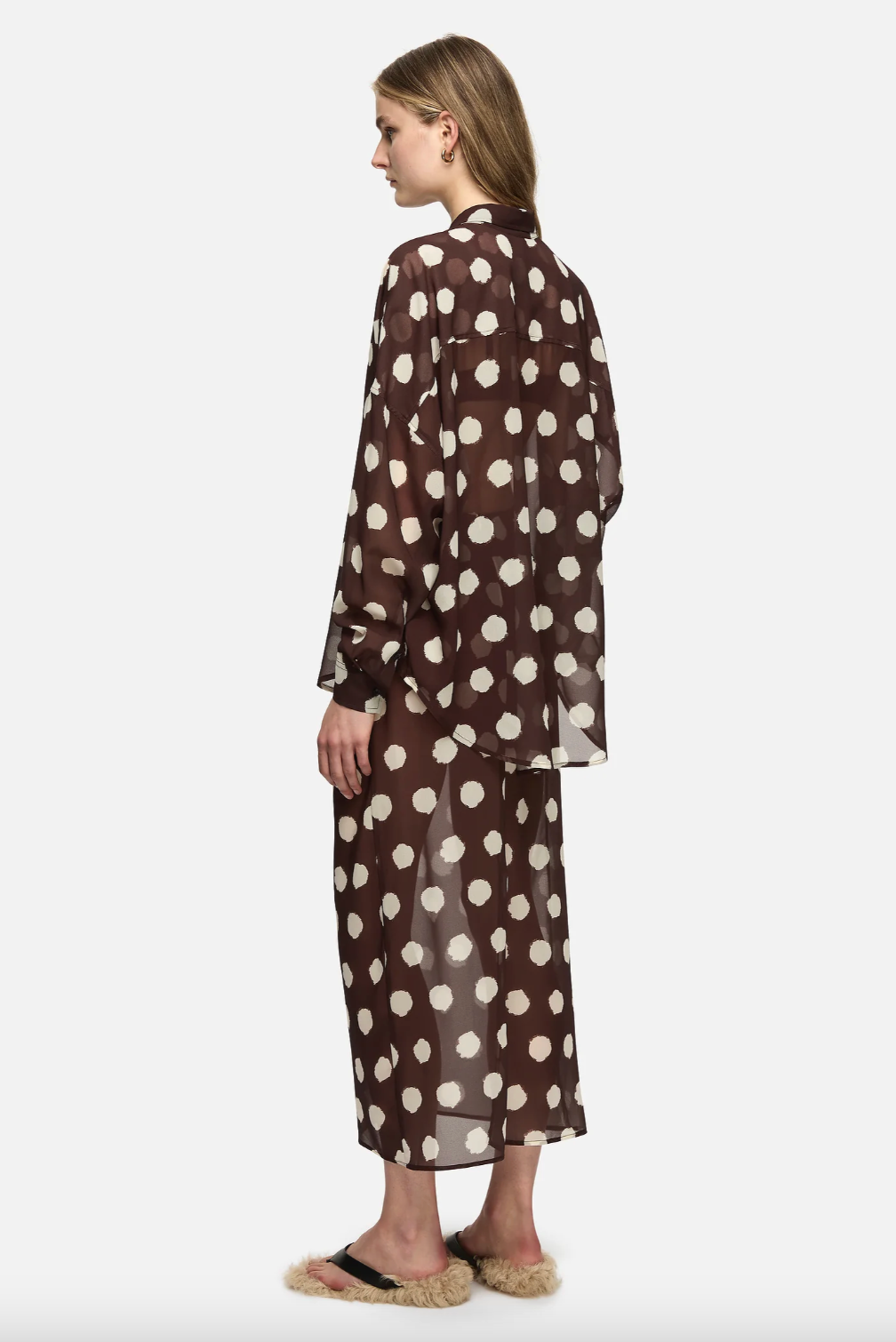 LINNEA SHIRT - BROWN