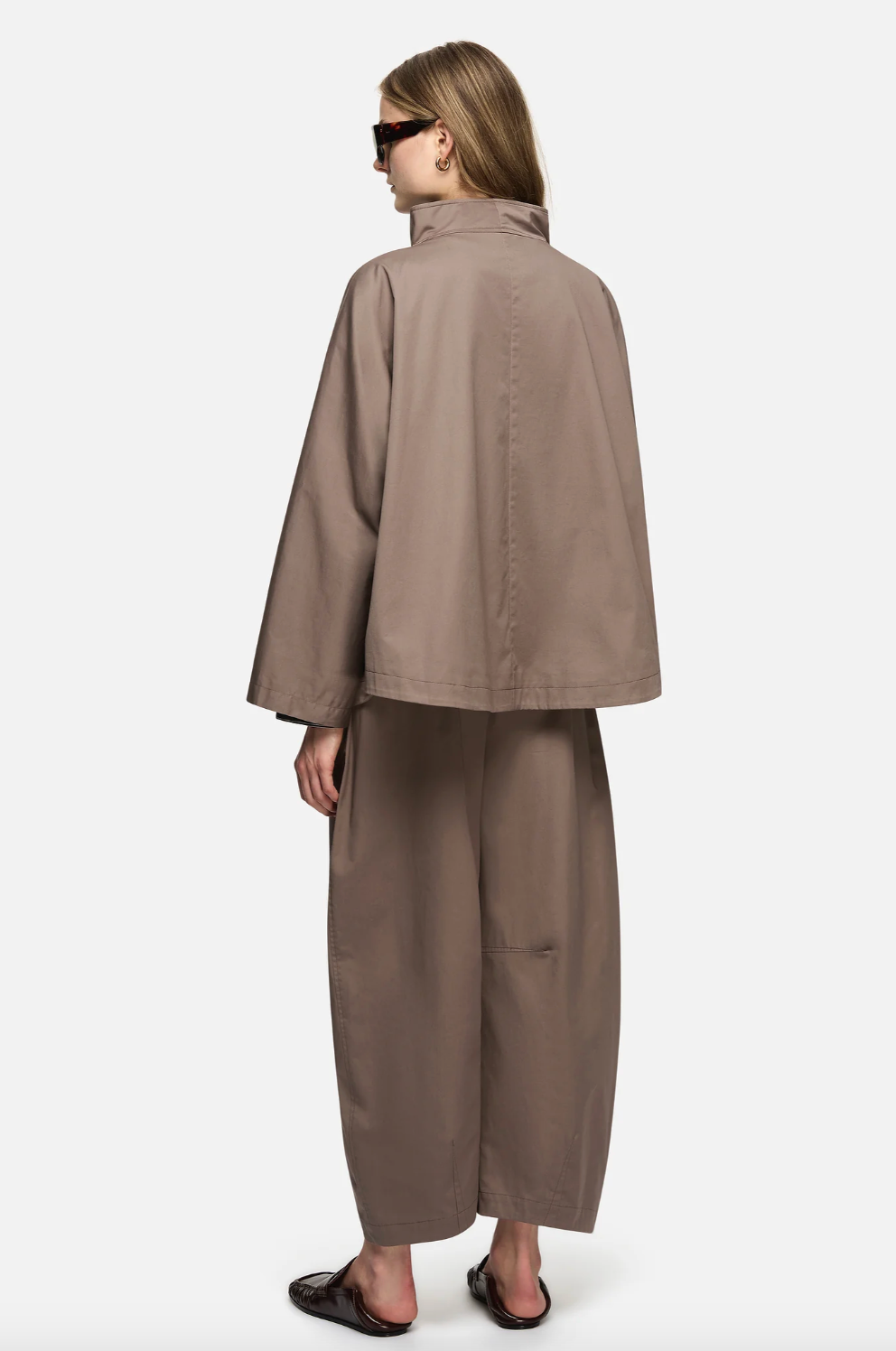 FREDA JACKET  - TAUPE