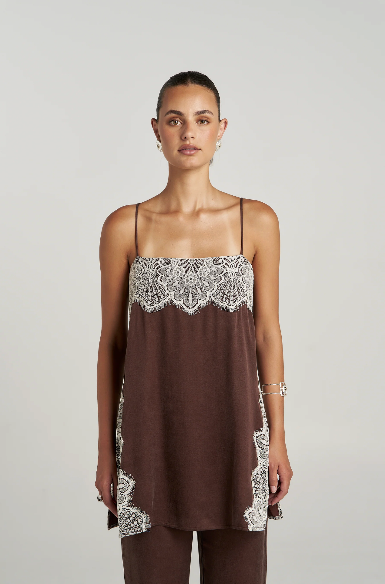 FLORENCE SHIFT TOP - ESPRESSO ESP